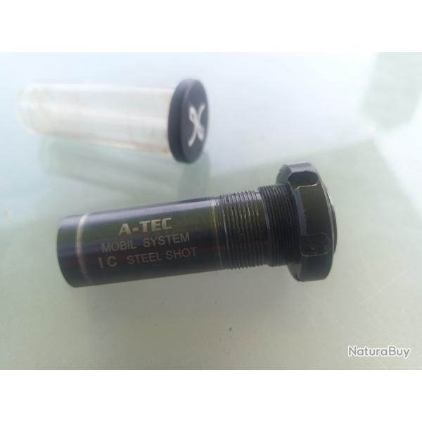 Choke adaptateur A-TEC pour silencieux A12 sur Beretta/Benelli