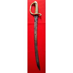 : Sabre d'infanterie dit &laquo; Sabre Briquet &raquo;, mod&egrave;le An IX / An XI.&Eacute;poque : Premier Empire