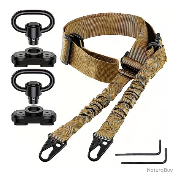 Sangle Bandouli�re Khaki R�glable