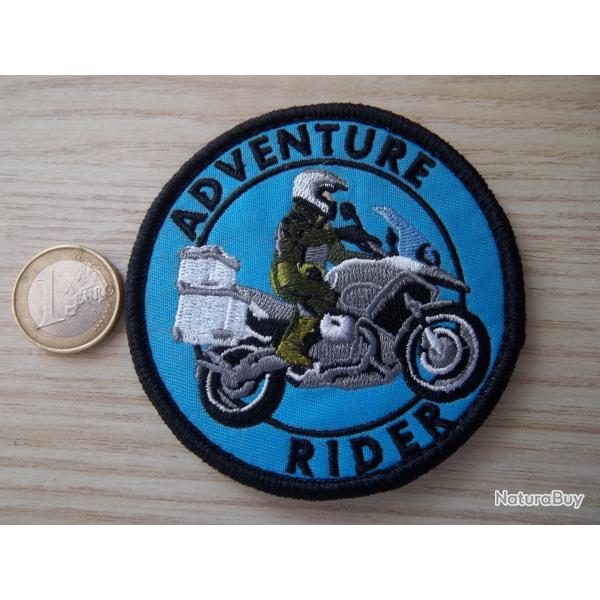 ADVENTURE RIDER �cusson patch brod� moto