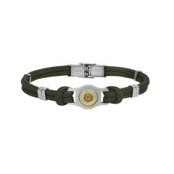 BRACELET DOUILLE ET CORDONS BANG BANG Kaki, 18 cm