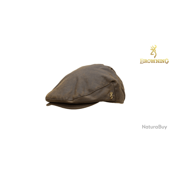 CASQUETTE BALMORAL WAX BRUN BROWNING 59