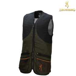 GILET DE TRAP BROWNING CLASSIC NOIR ET VERT XL