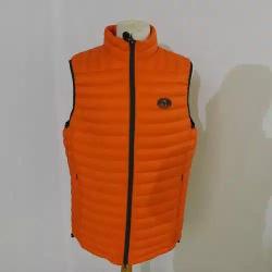 Veste matelass&eacute;e sans manche philibert club interchasse Orange