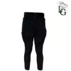 Pantalon de venerie velours demi saumur bleu marine Lovergreen