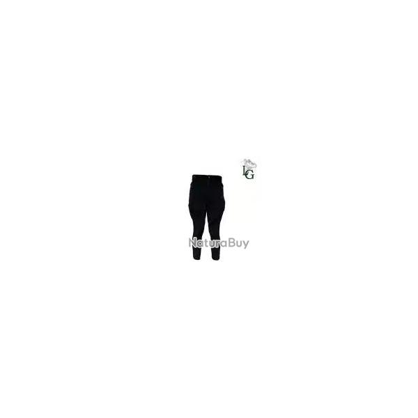 Pantalon de venerie velours demi saumur bleu marine Lovergreen
