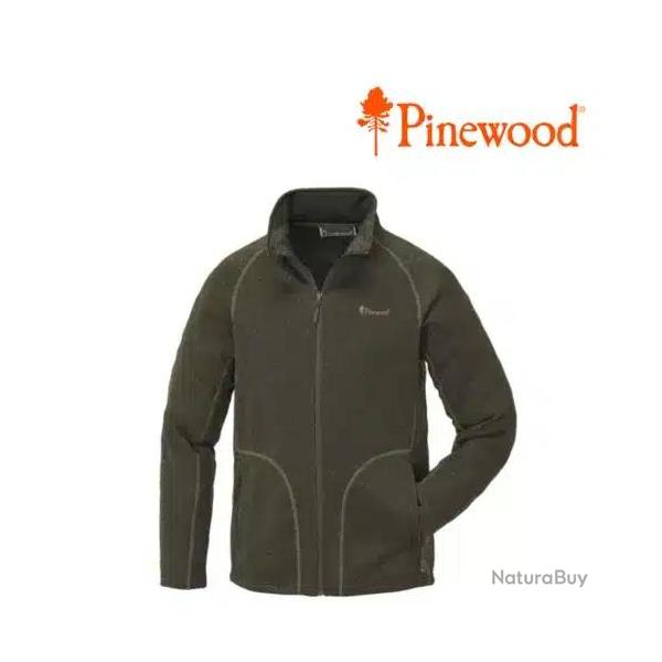 Veste polaire homme Pinewood Gabriel Knitted - Marron XL