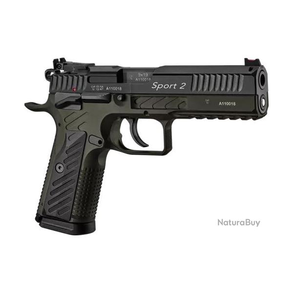 Pistolet arma zeka p1 sport 2 calibre 9x19 Plaintel