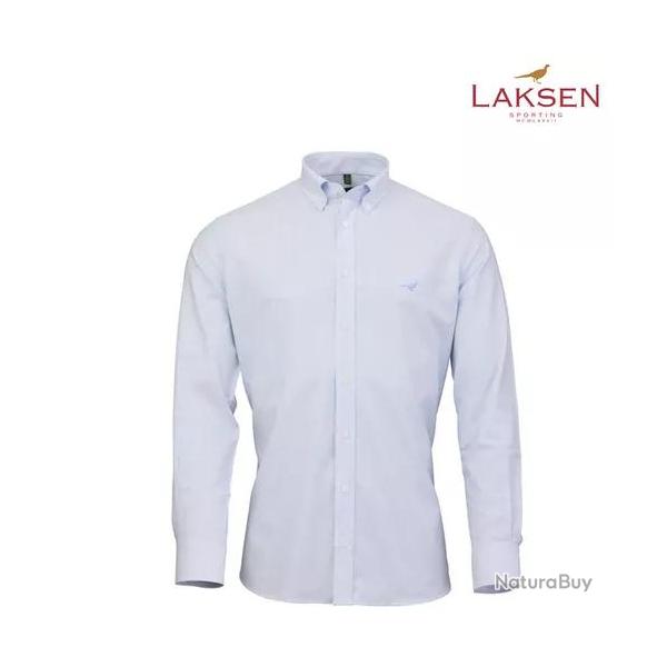 Chemise oxford stretch � �pingle laksen