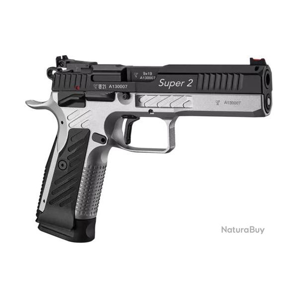 Pistolet arma zeka az p1 super 9mm 2 chargeurs 19 coups Plaintel