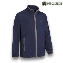 Veste polaire Percussion Scotland bleu
