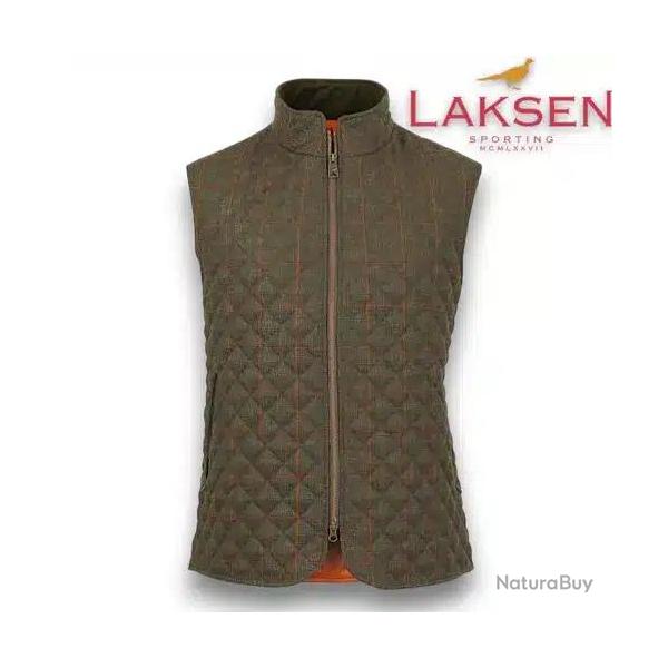 Gilet hastings quilted laksen XL