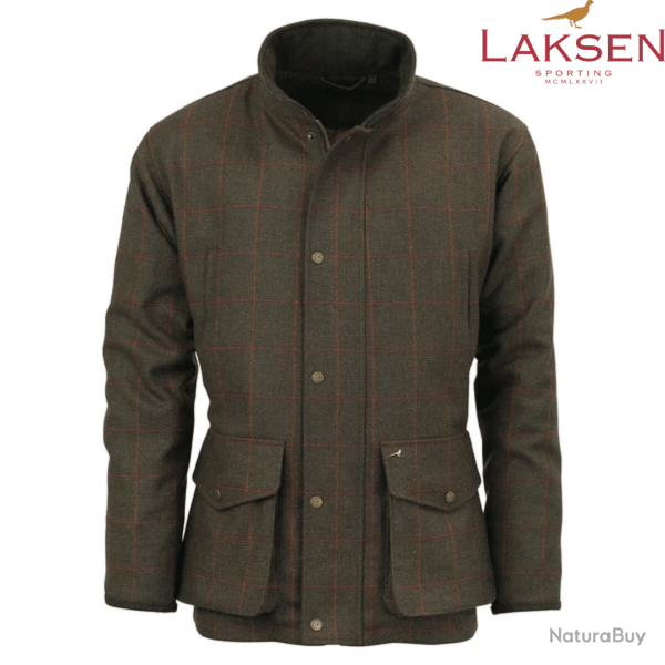 Veste de chasse hastings chatsworth coat laksen
