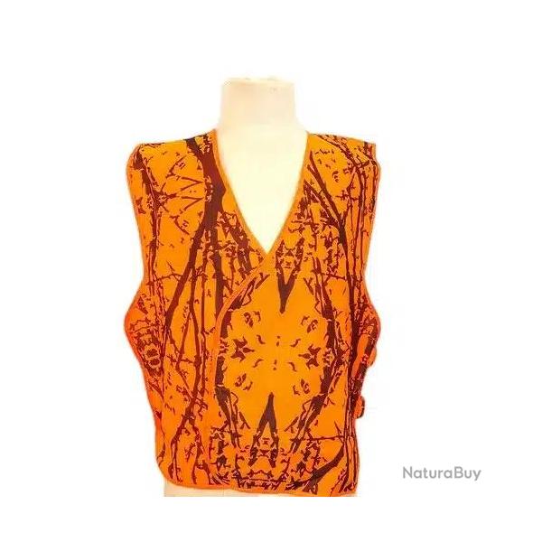 Gilet  chasuble fluo " l' atelier du fusil" Taille unique