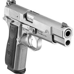 Pistolet fn herstal high power stainless "edition limitee iwa" 100 pi&egrave;ces cal 9x19 Plaintel