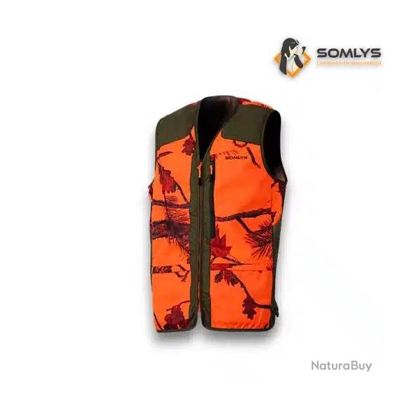 Gilet de chasse camo light traque Somlys
