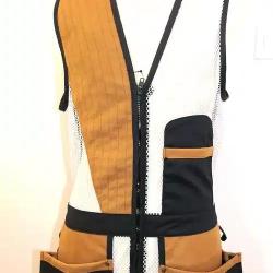 Gilet de ball trap luxe "atelier du fusil" 2XL