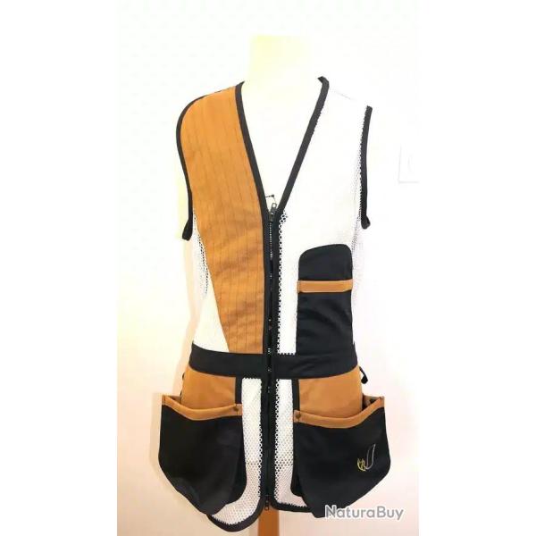 Gilet de ball trap luxe "atelier du fusil" 3XL