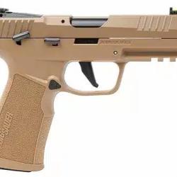 Pistolet sig Sauer P322 Coyote Optic Ready 3 Chargeurs cal 22lr Plaintel