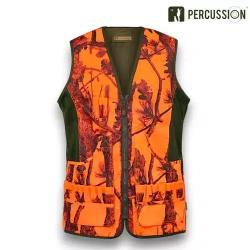 Gilet de chasse reversible savane Percussion 2XL