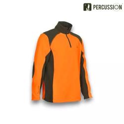 Polaire bi color orange Percussion 3XL