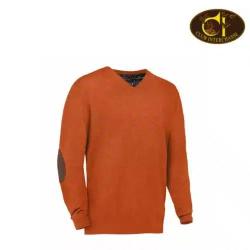 Pull col v welson club interchasse orange