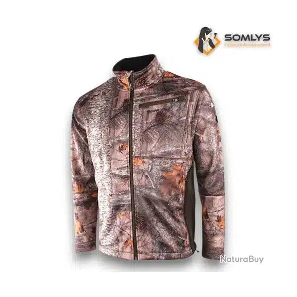 Veste de chasse camouflage forest Somlys