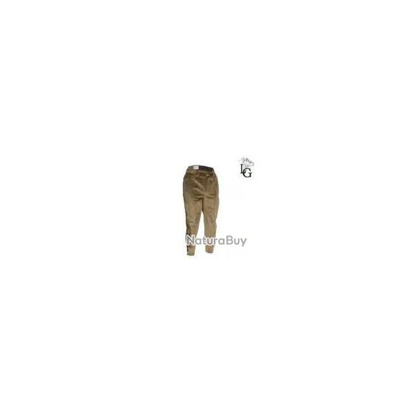 Pantalon velours demi saumur kaki Lovergreen