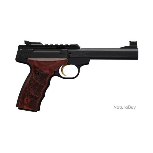 Pistolet Browning buck mark plus rosewood udx cal 22lr chargeur 10 coups Plaintel
