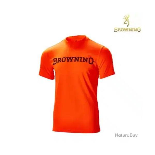 T shirt orange Browning