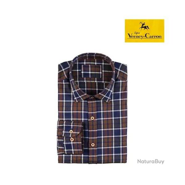 Chemise manches longues � carreaux mery Verney Carron 2XL