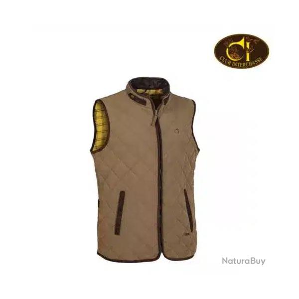 Veste matelasse sans manche  club interchasse L