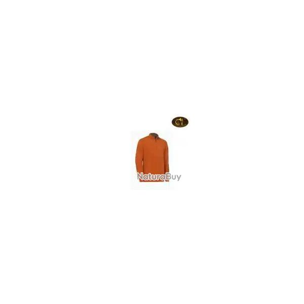 Pull col cheminee orange winsley club interchasse 2XL