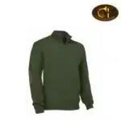 Pull col cheminee vert winsley club interchasse 2XL
