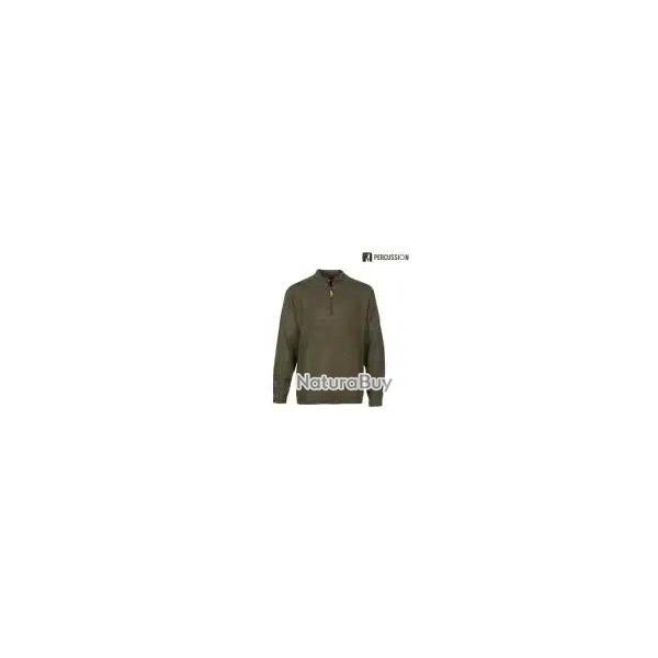 Pull col brode chemine zippe Percussion