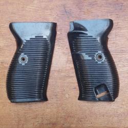 Plaquettes  originales noires P38