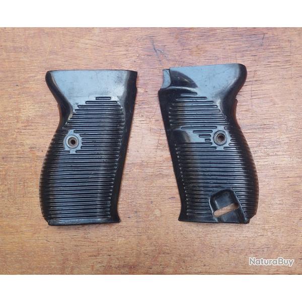 Plaquettes  originales noires P38