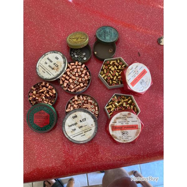 Amorces pour douille et plomb