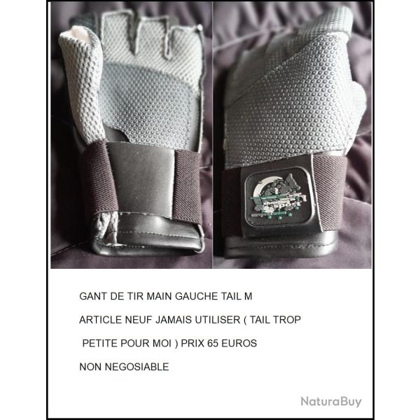 Gant de tir sportif carabine de la marque Shooting sport
