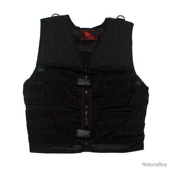 Gilet tactique airsoft Bravo Black Eagle Corporation Black