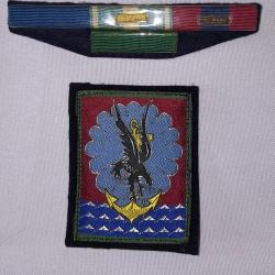 Insigne rappels Tchad Officier 11&egrave;me Division Parachutiste 1