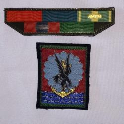Insigne rappels Tchad Officier 11&egrave;me Division Parachutiste 2