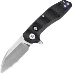 Couteau Dreamtech Lame Acier D2 Sheepsfoot Manche G10 Black Axis Lock DTK3435GB