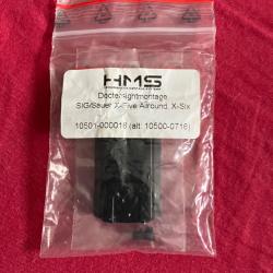 Platine adaptatrice point rouge HMS pour SIG SAUER X-FIVE X-SIX
