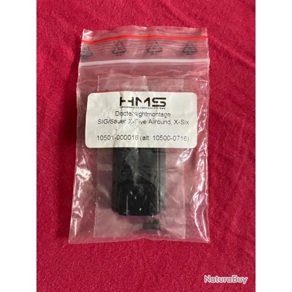 Platine adaptatrice point rouge HMS pour SIG SAUER X-FIVE X-SIX