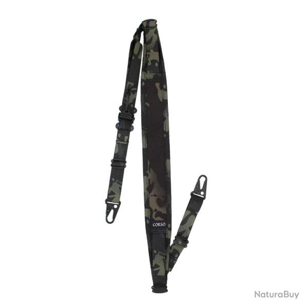 Sangle 2 points Crossbones MK1 - Corso Tactical Multicam Noir