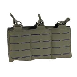 Poche triple porte-chargeurs M4 Dagger MK1 Laser - Corso Tactical Ranger Green
