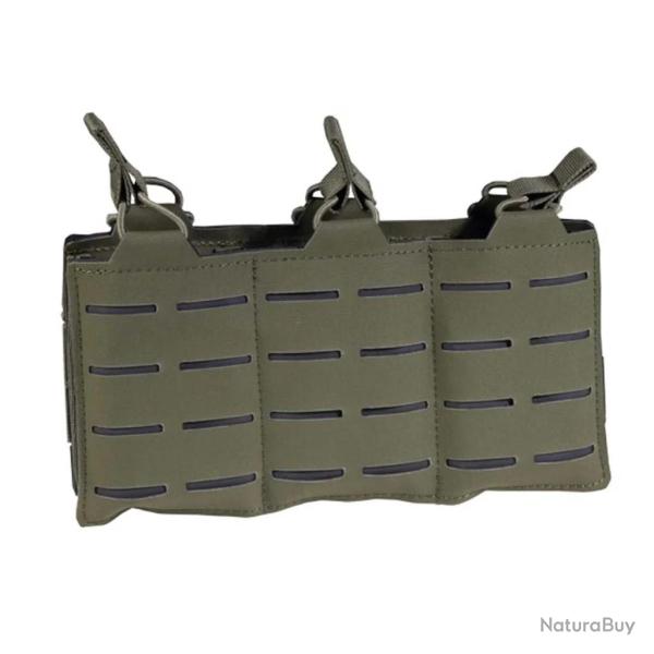 Poche triple porte-chargeurs M4 Dagger MK1 Laser - Corso Tactical Ranger Green