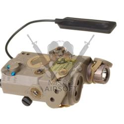 Boitier PEQ-15 avec laser et IR - Element Dark Earth