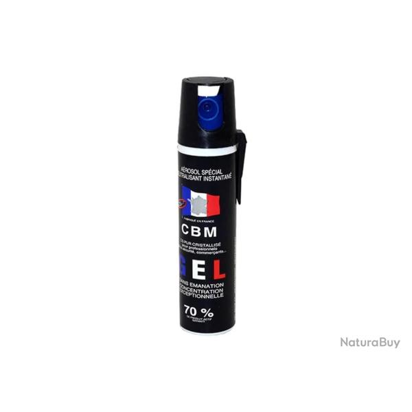 A�rosol de d�fense Gel Lacrymog�ne CS - CBM 75ml